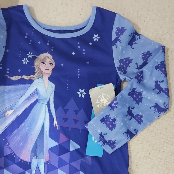 Disney Blue and Purple Frozen Nightgown - Picture 2 of 2